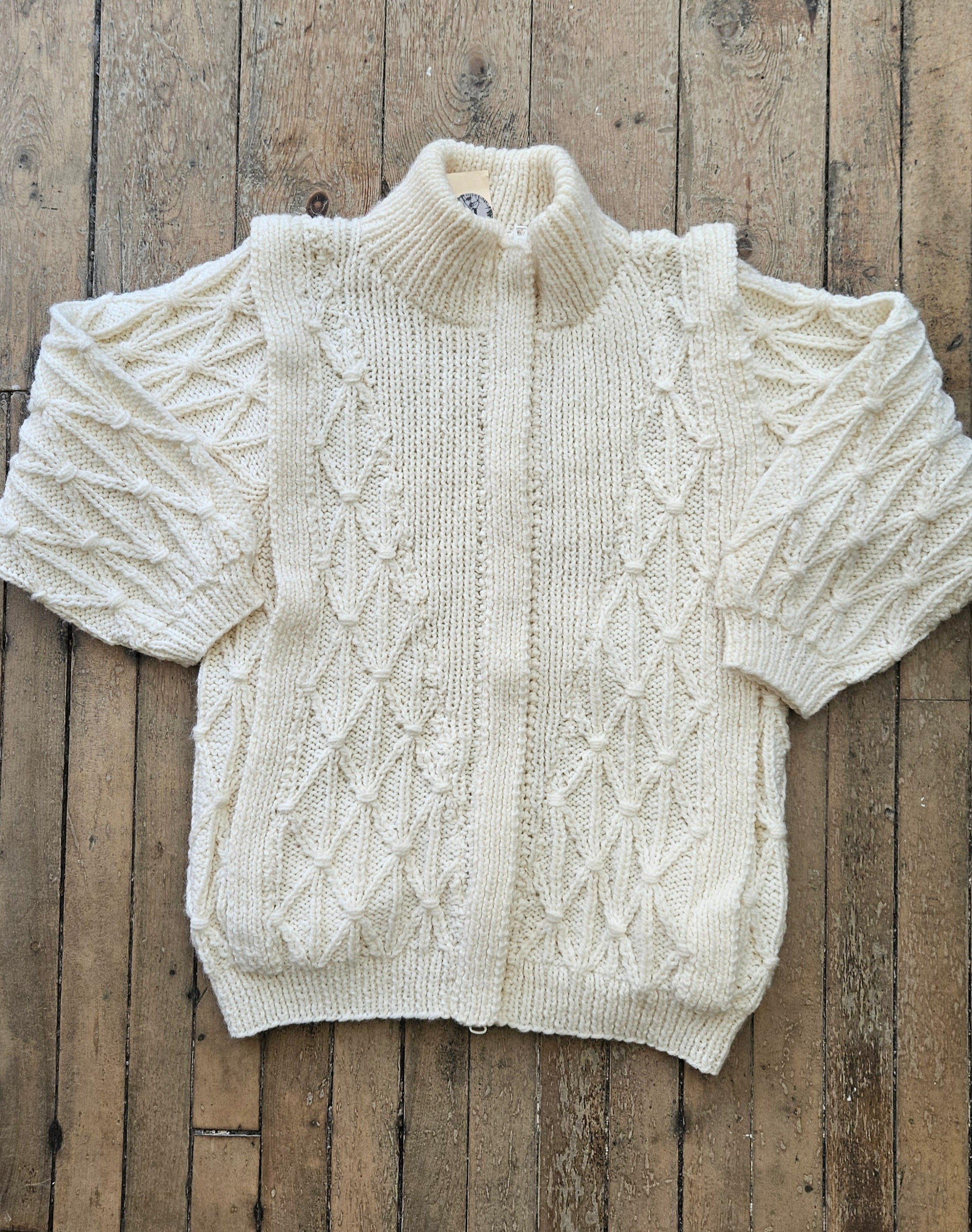 Vintage Hand Knit Cardigan