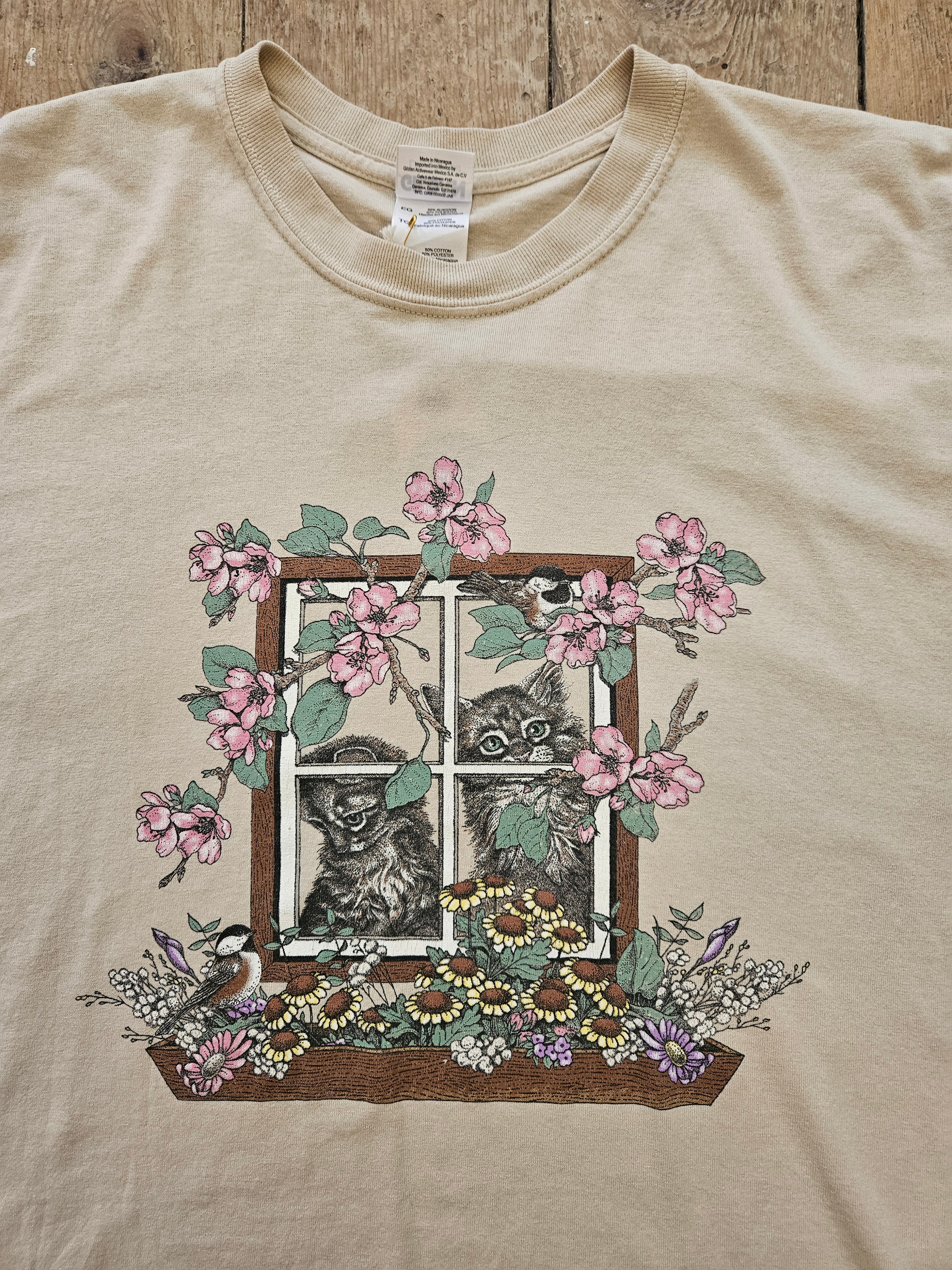 1990’s Cats in Window T Shirt