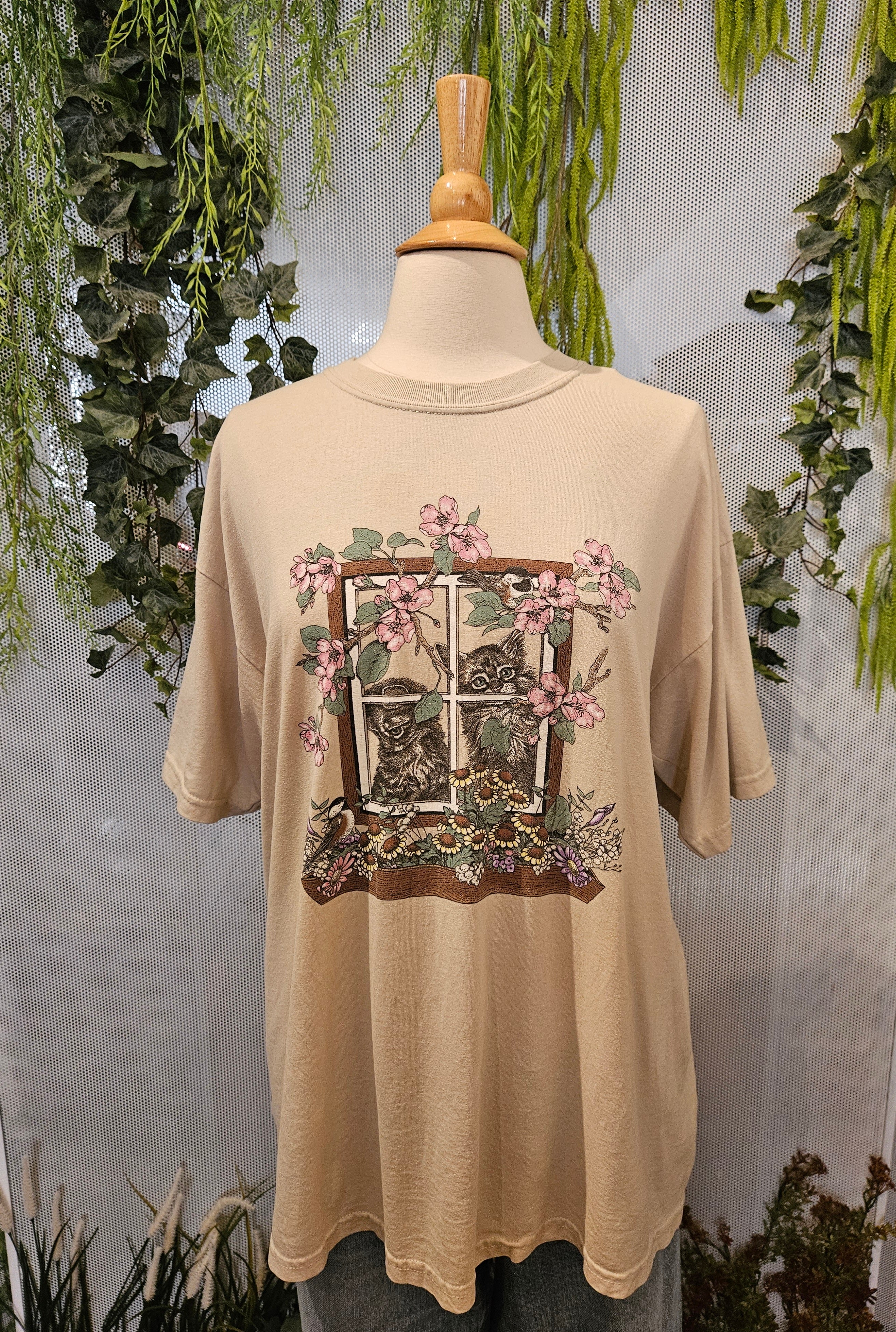 1990’s Cats in Window T Shirt