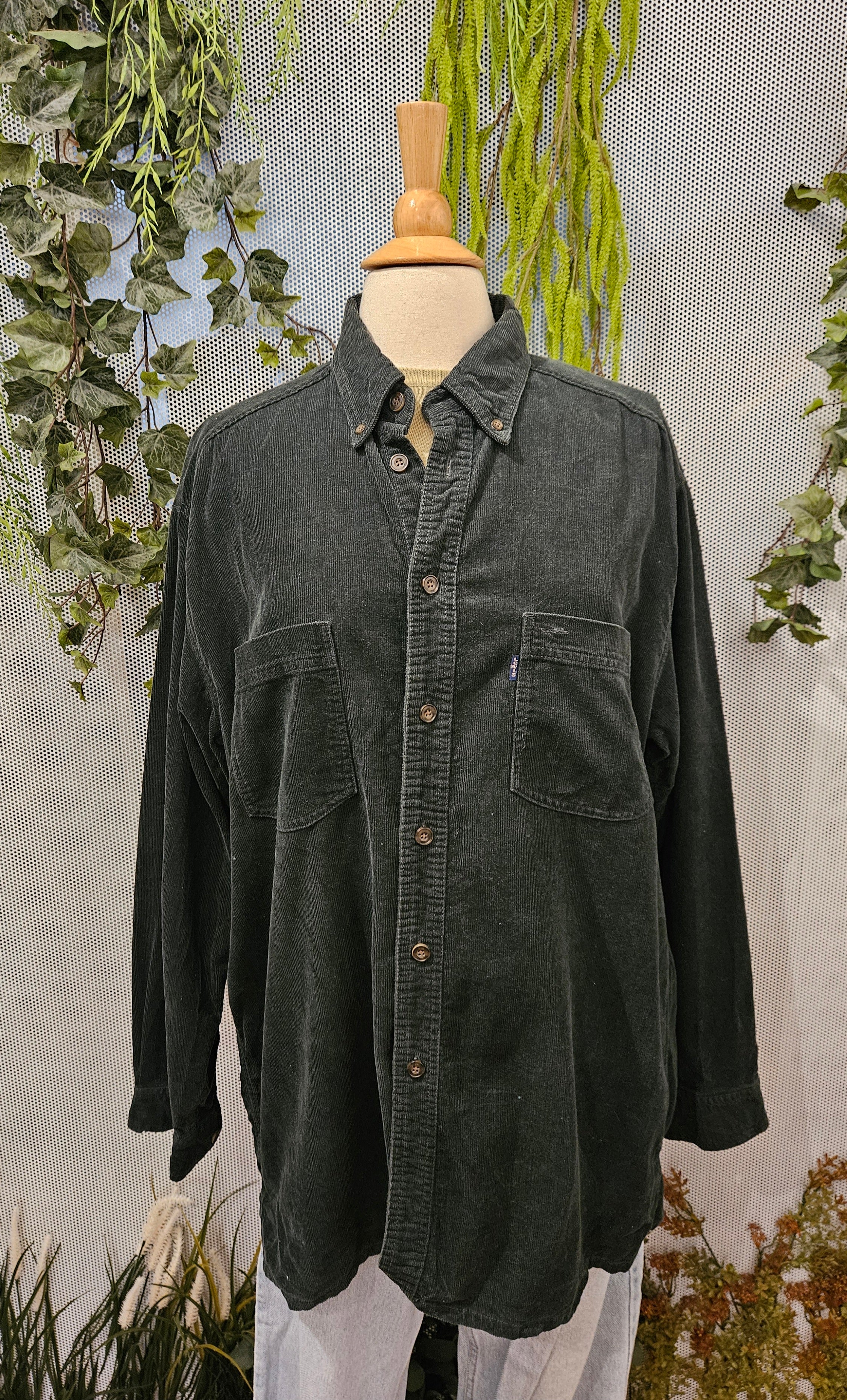 1980’s Green Corduroy Shirt