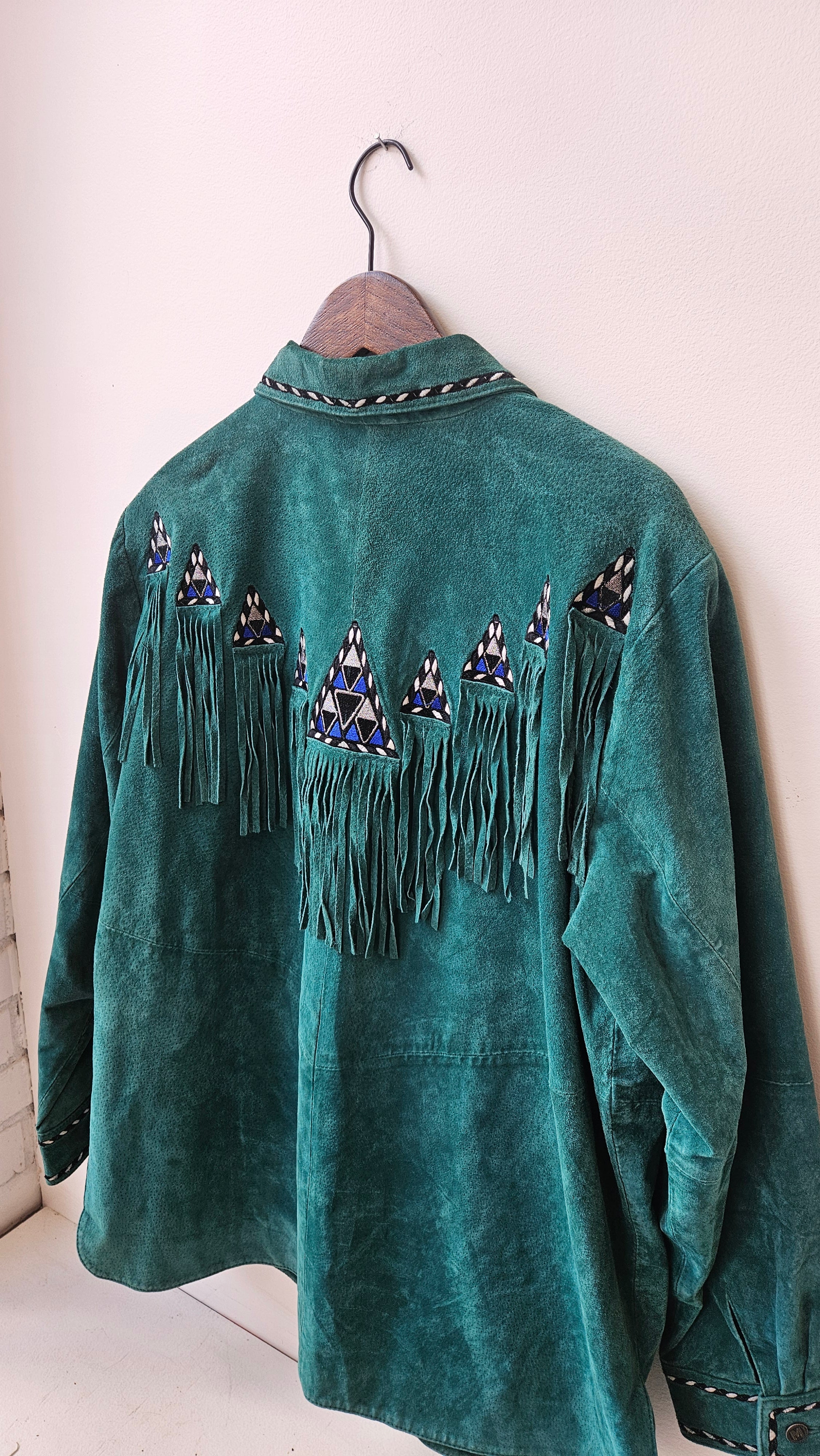 1990’s Suede Fringe Coat