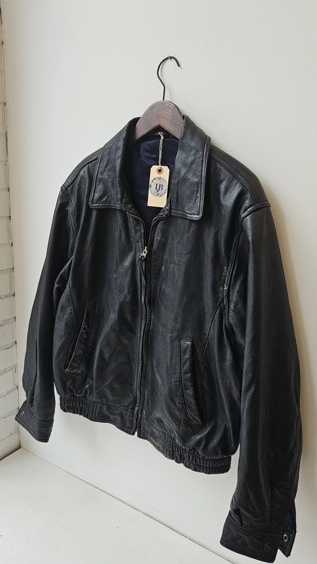 1990’s Leather Bomber Jacket