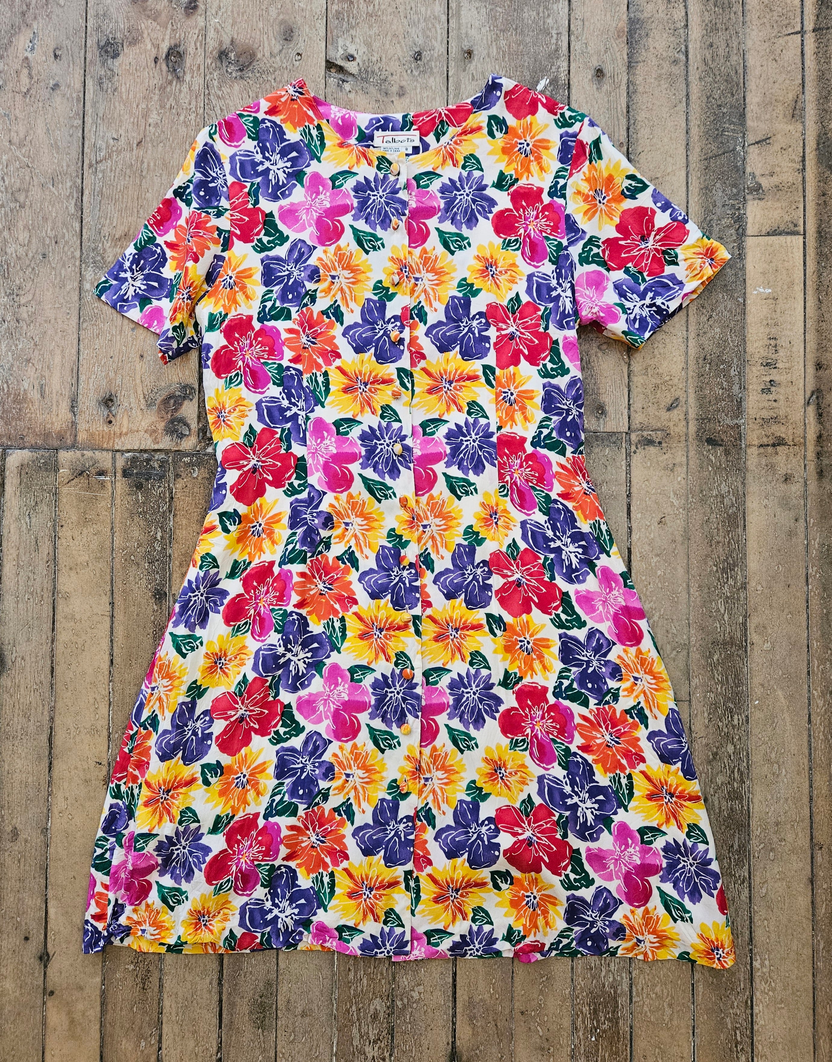 1990’s Floral Sun Dress