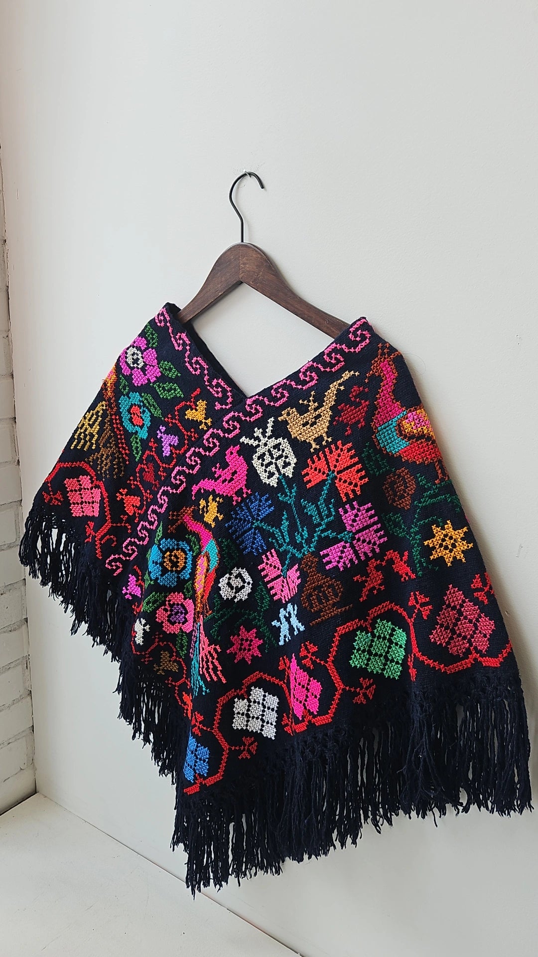 1960’s Patterned Poncho