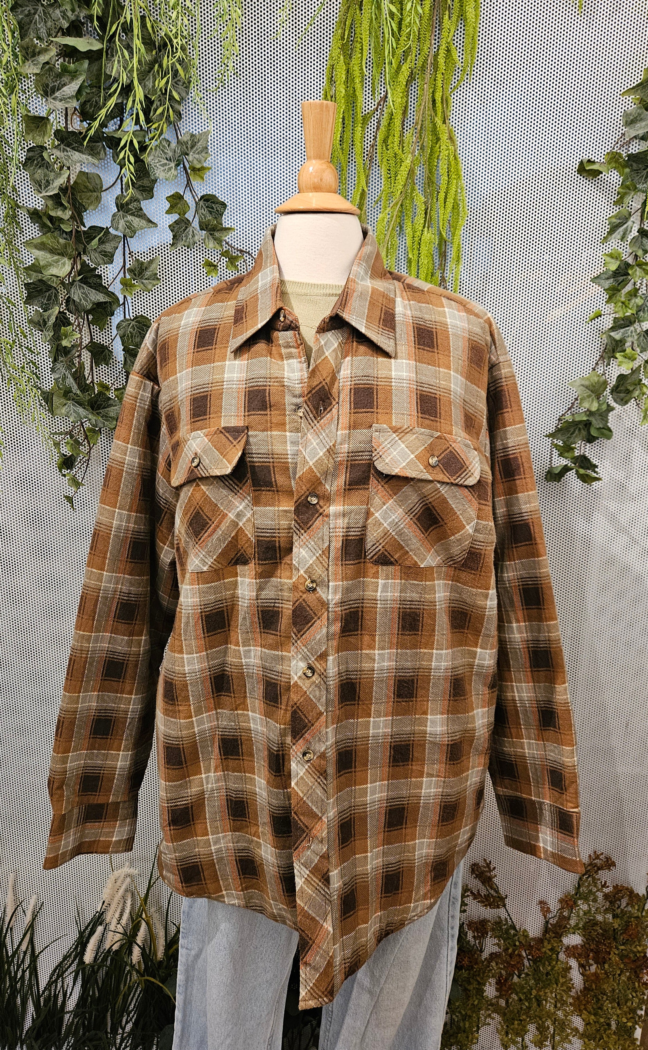 1990’s Plaid Shacket