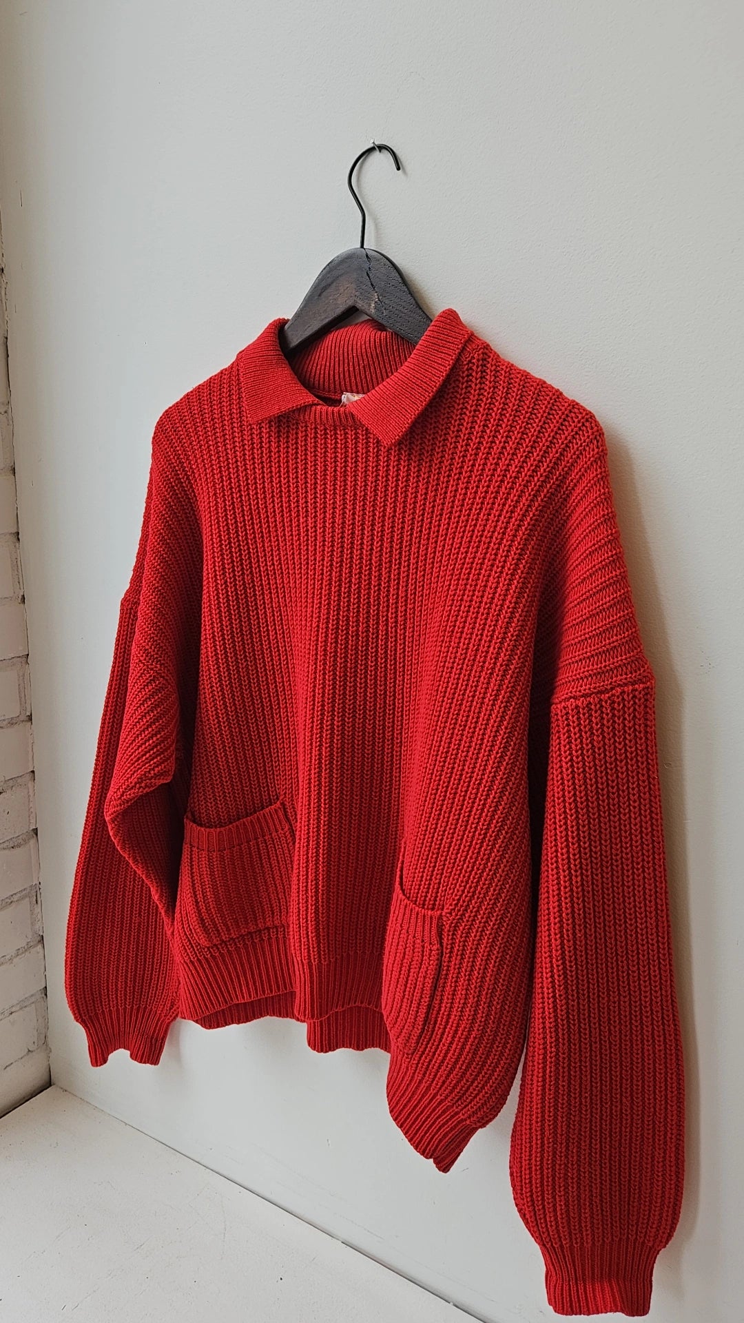 1980’s Collared Knit Sweater