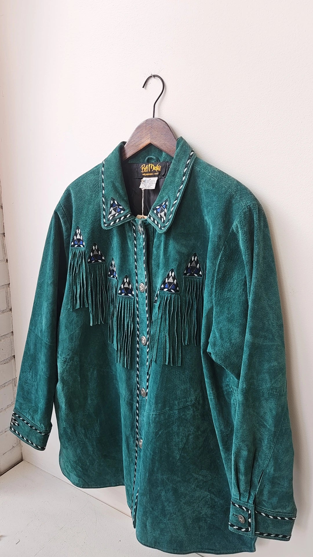 1990’s Suede Fringe Coat